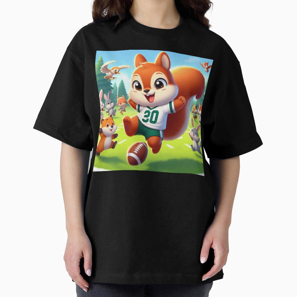 Kids Sports Animal Lover Gift,American football by E.D.CH designs.