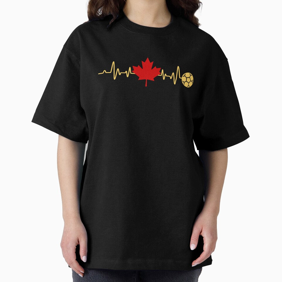 Soccer Heartbeat- Canada Soccer-Team Canada-Canada Soccer Team-Canada Soccer 2022- -2022 -CANMNT-CANWNT by SighFly52