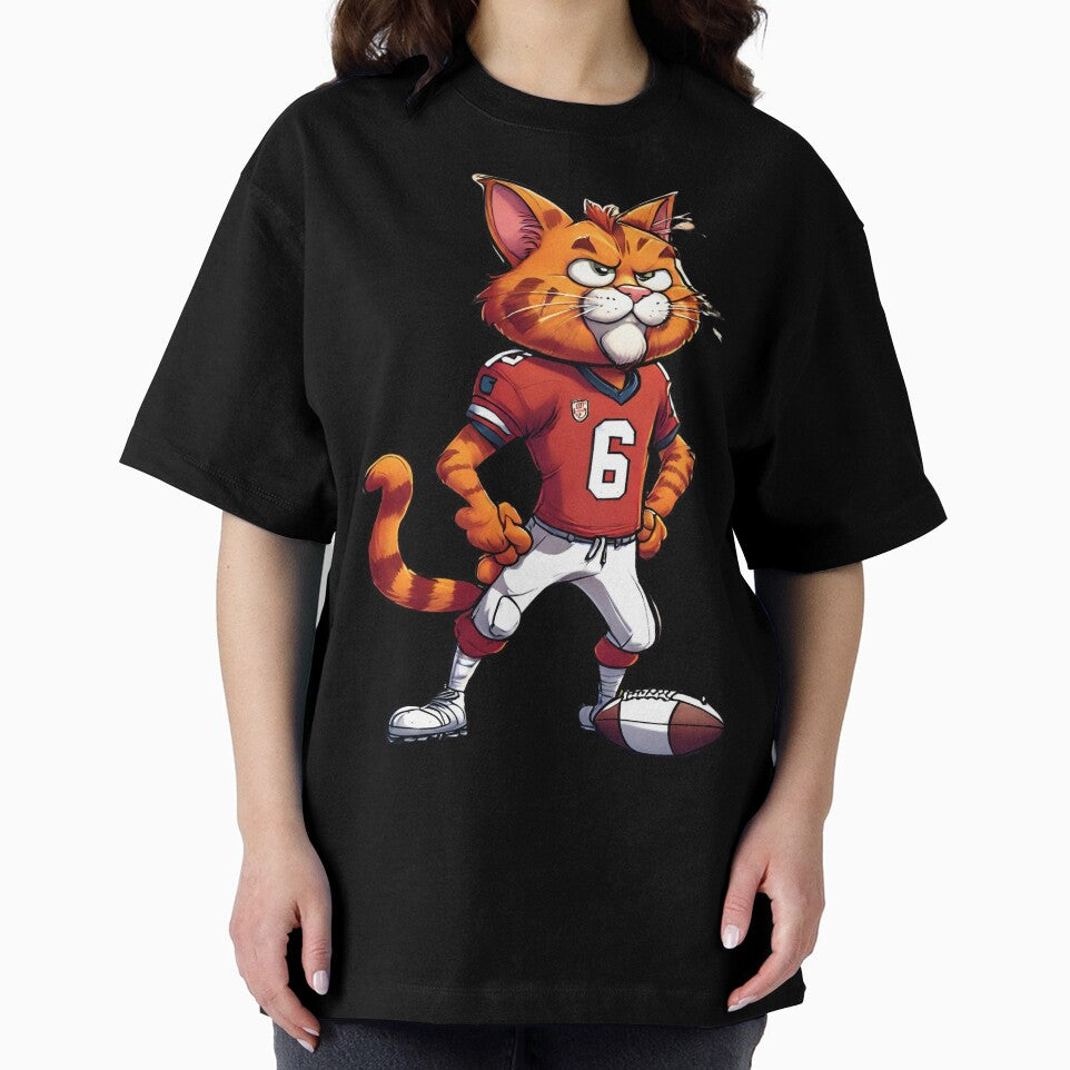 Proud Garf in a soccer player outfit, fan art Garfield by SweetRossel