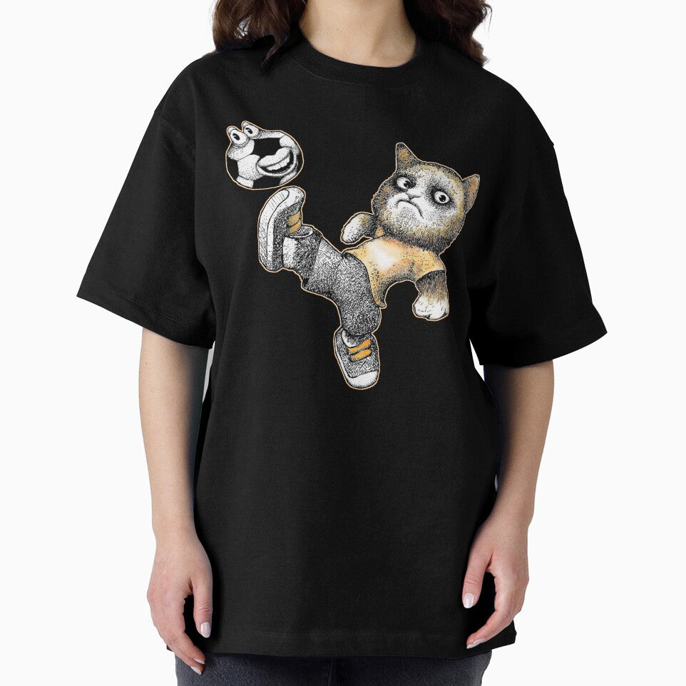 Football kitty by linden lorenson