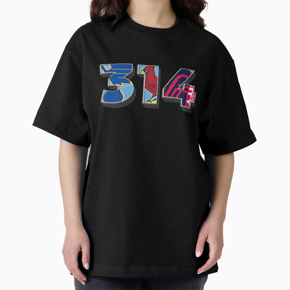314- area code - STL sports by Osprey Tees
