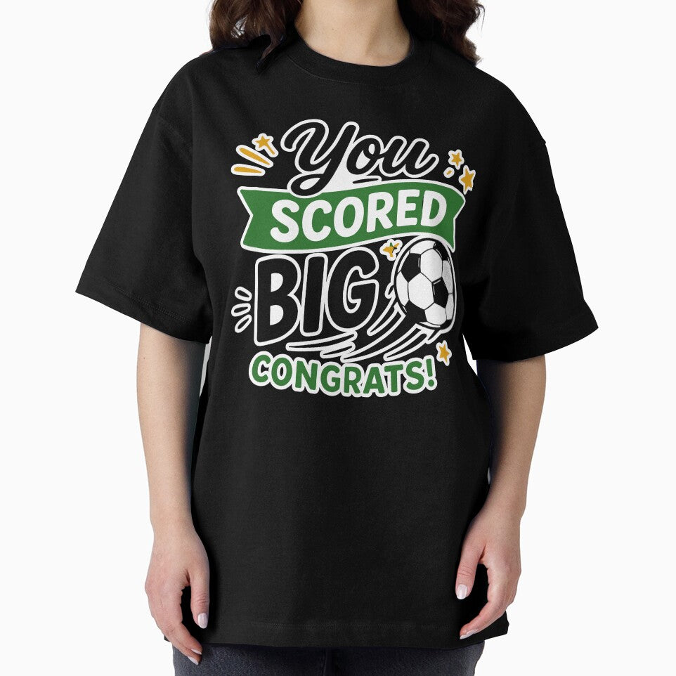You Scored Big – Soccer Congrats Celebration by Gift Phrase Studio