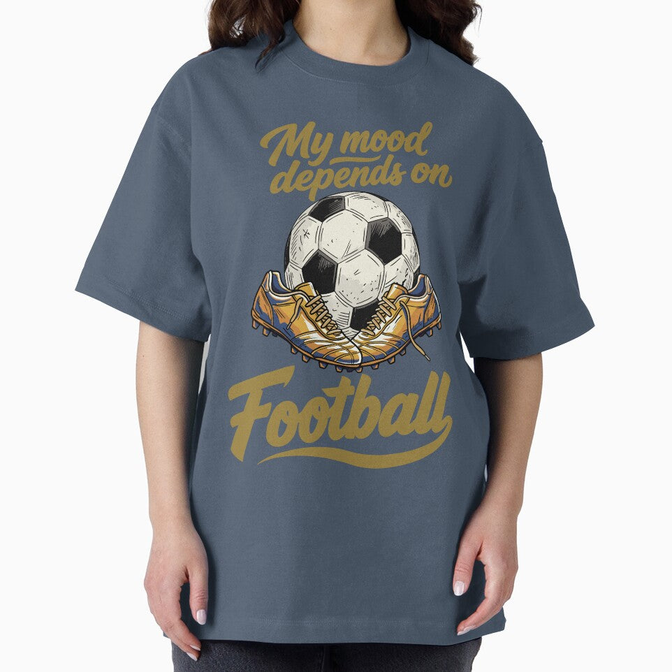 My Mood Depends on Football by CARPIO Creations