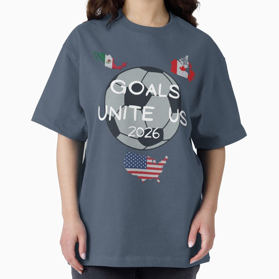 Goals unite us soccer unisex woman man design football humor by Logiprint