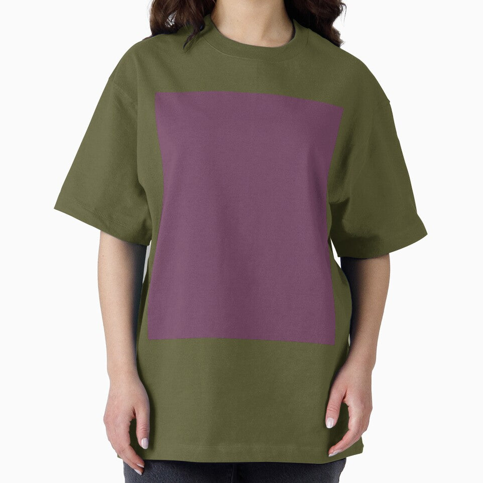 Plain Solid Color Chic Strong Mauve Medium Purple Dusty Purple by mimihuang creations