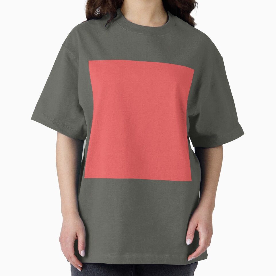 Plain Solid Color Red Pastel Red (M80 Y60) by mimihuang creations