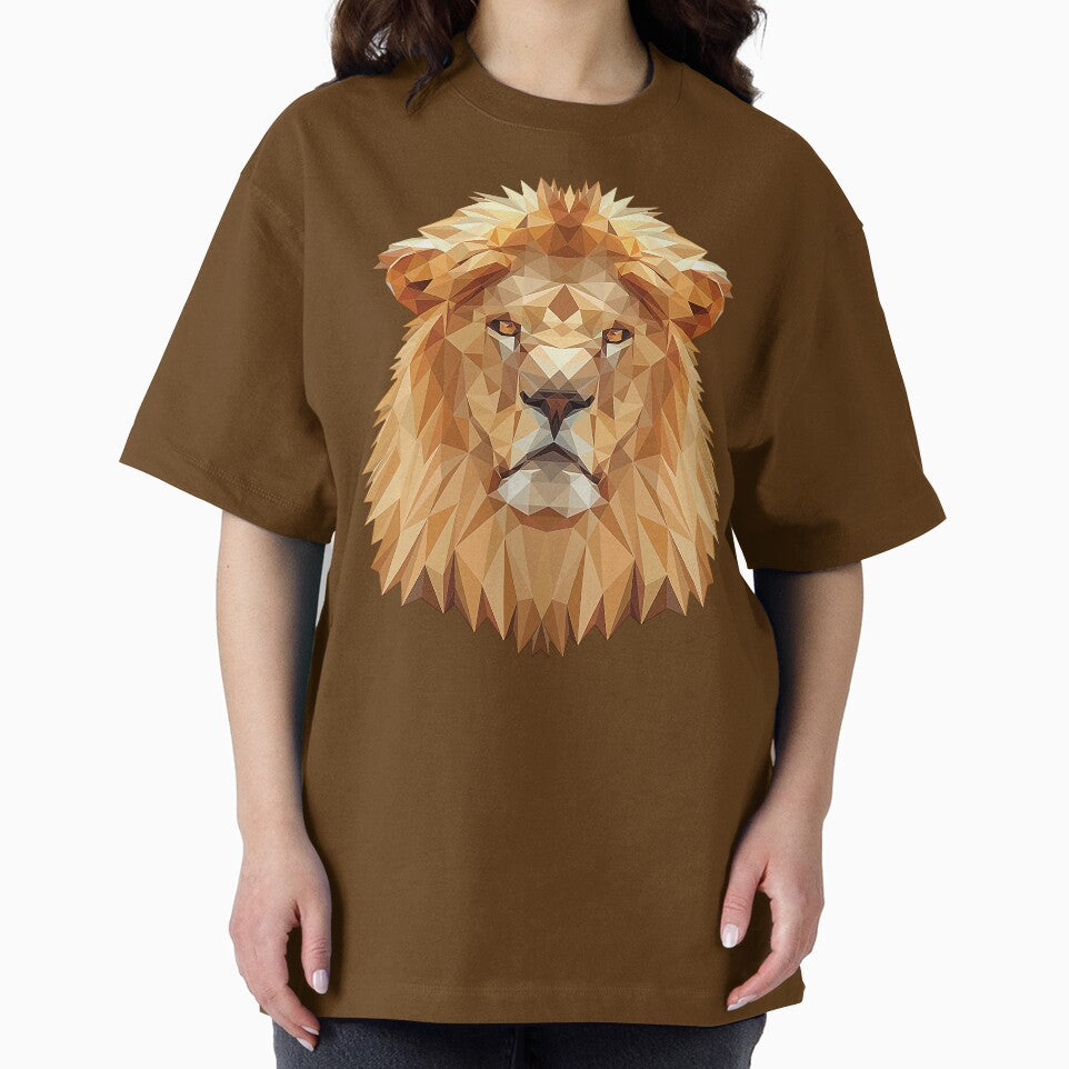 Lion Head Polygon by Fairyjam