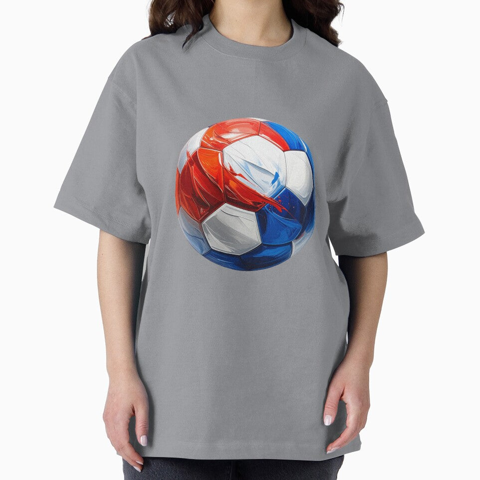 Football in red, white, and blue for Holland by LiskoDesign