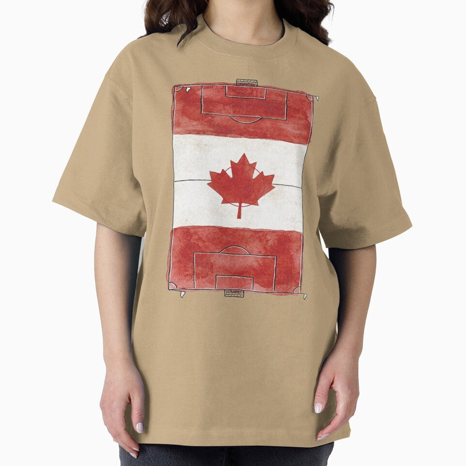 Vintage Canada Soccer Field Flag. vintage. by EunsooLee