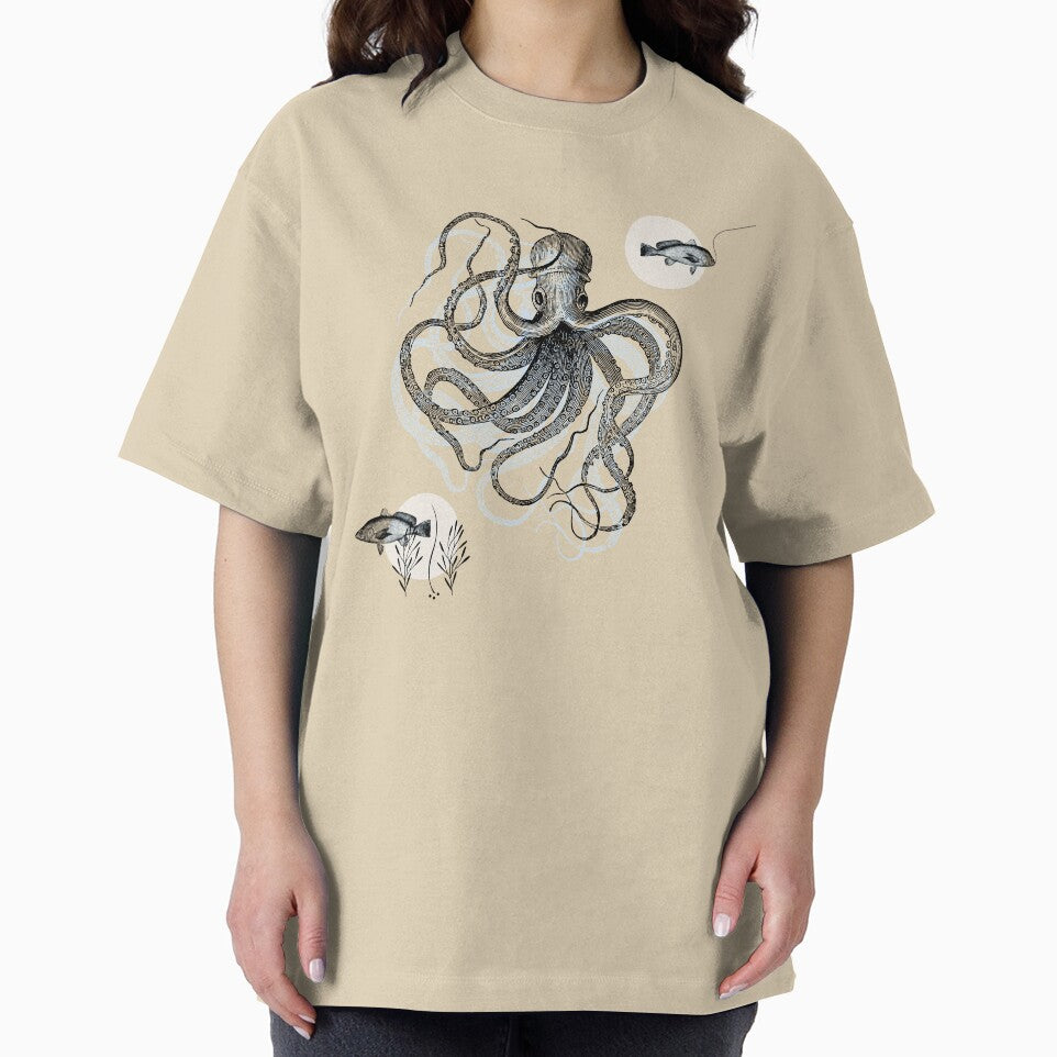 Vintage Octopus • Nautical by Rike Mayer