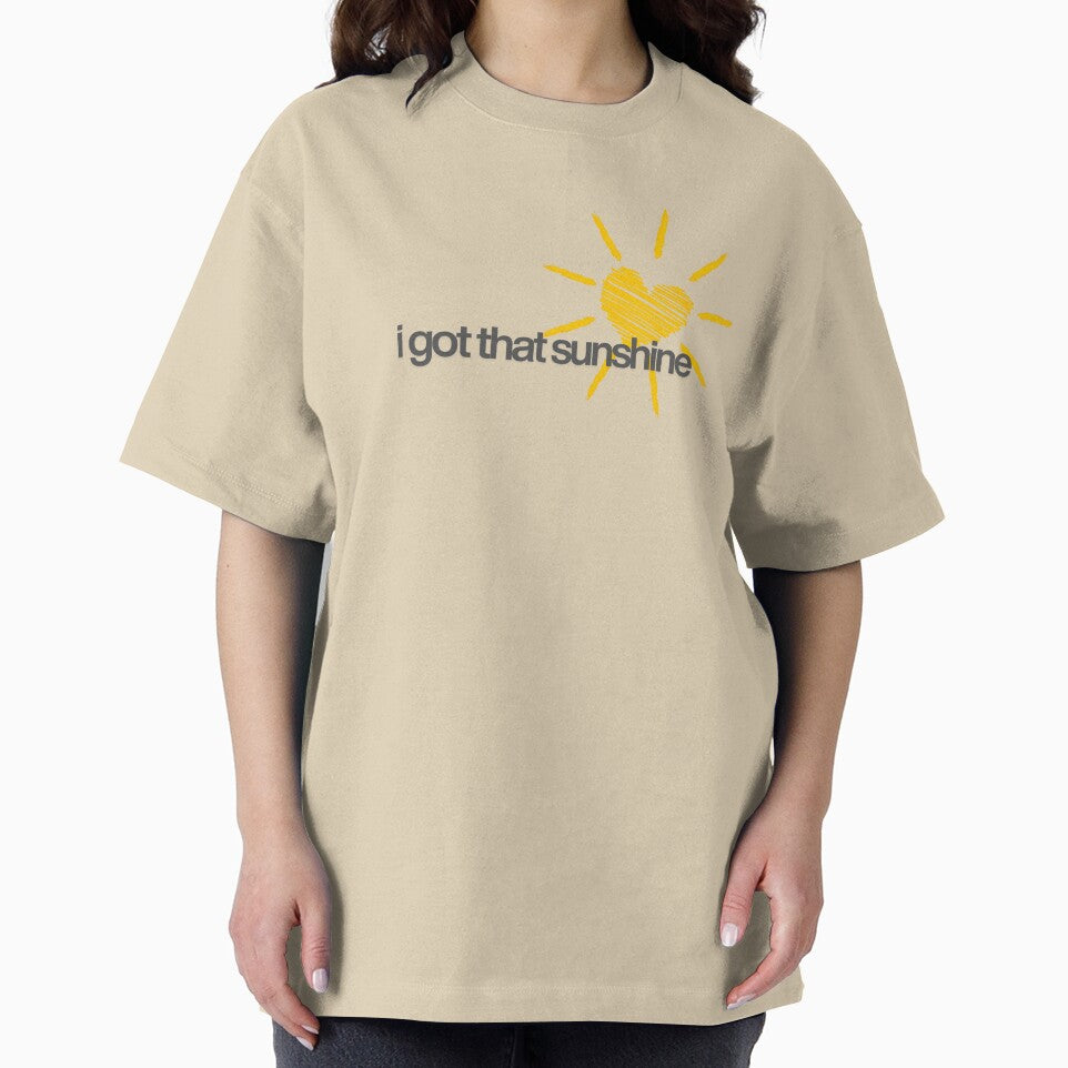 Bright & Cheerful ‘I Got That Sunshine’ T-Shirt by Prntscrn