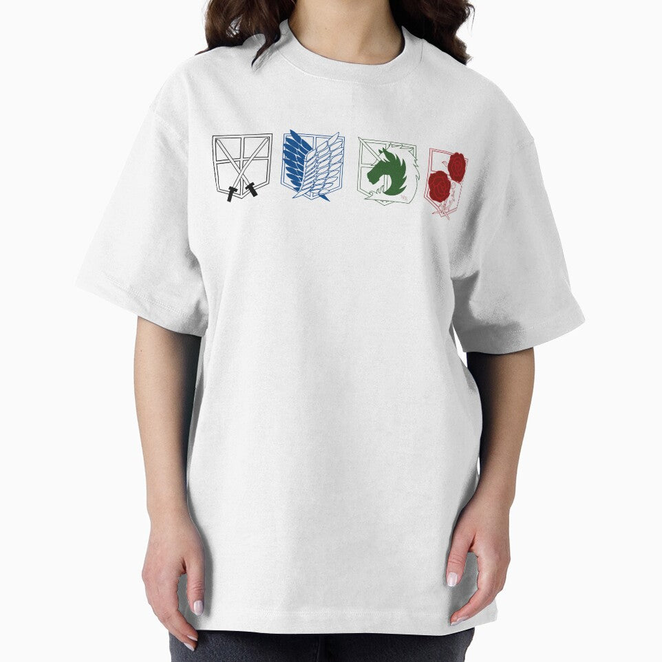 Silhouette design inspired by the anime shingeki no kyojin by mbs-desing