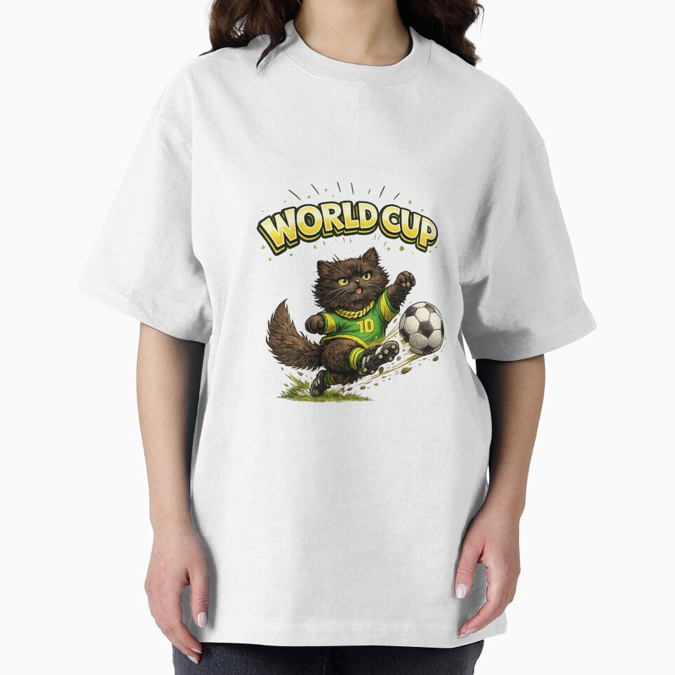 World Cup Floof Soccer Cat by lumar23