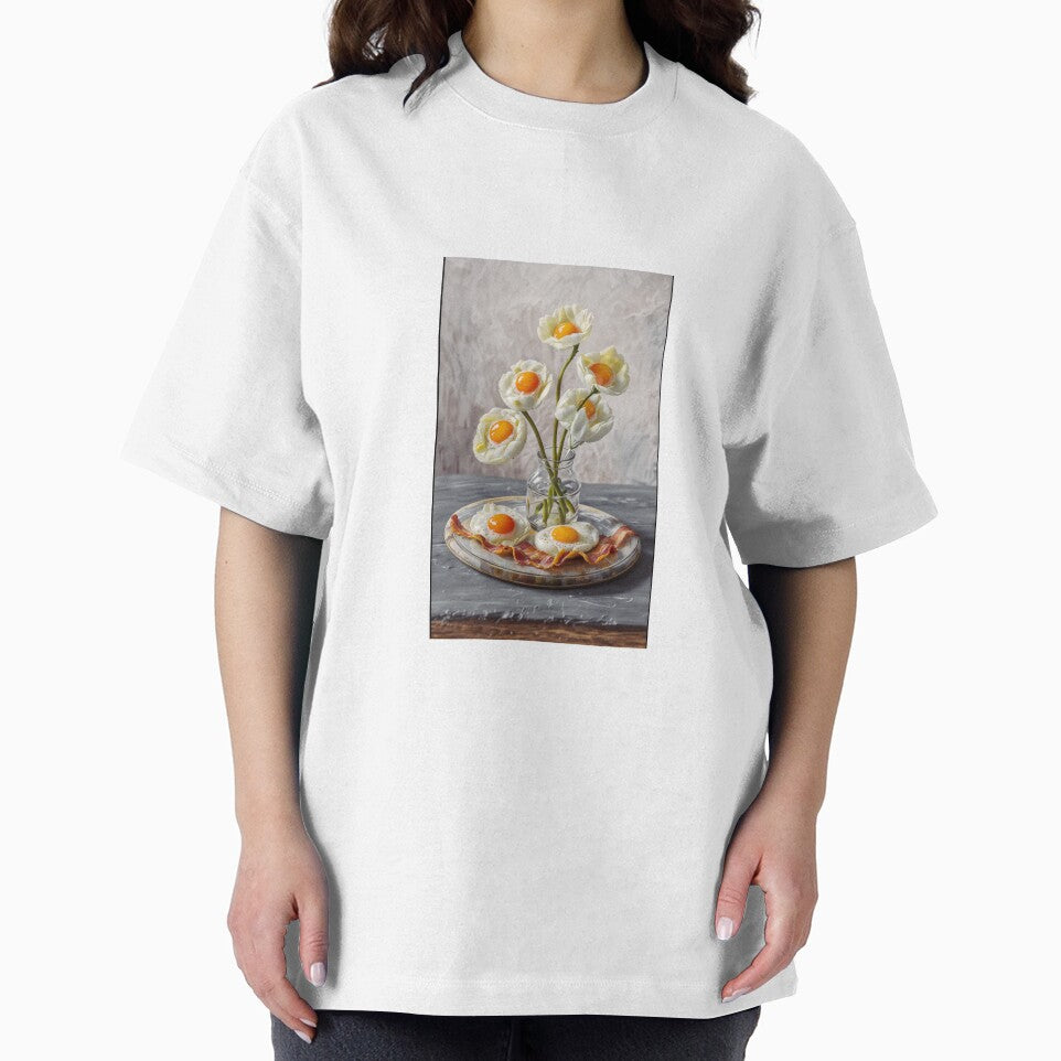Minimalist Adventure: Fried Egg Flowers in a Bacon Garden by angeltureko