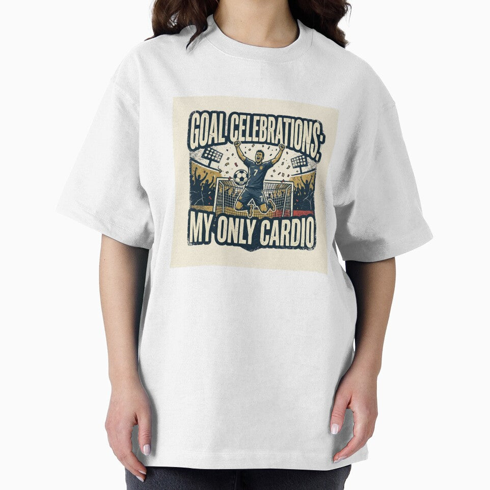 Goal Celebrations: My Only Cardio — Funny Soccer Football Tee by HOLOPEELS