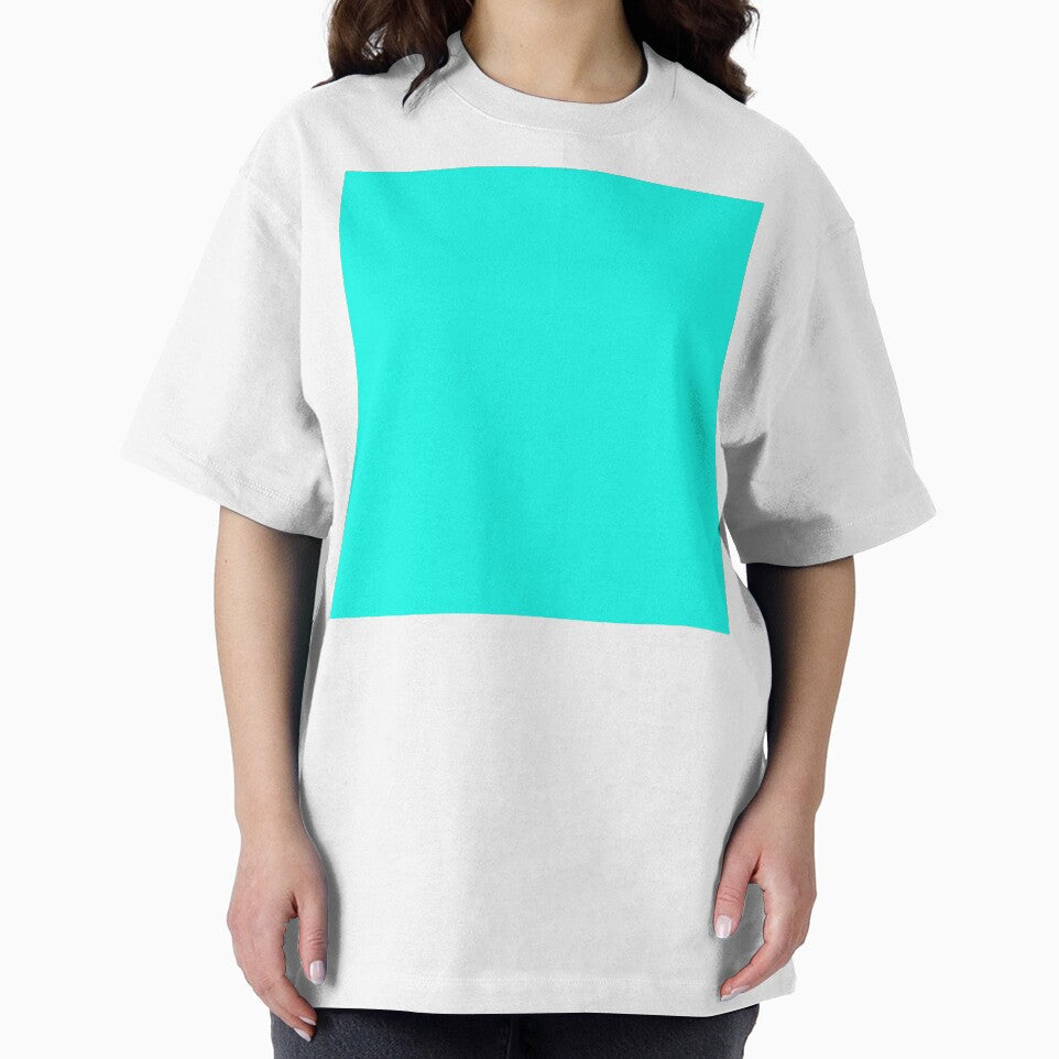 HOT TURQUOISE...Plain...Solid...Block... by RachelMacht