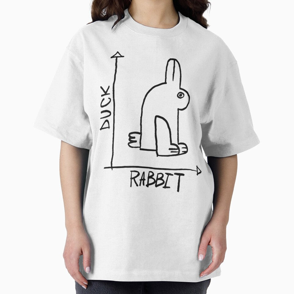 Funny Science Nerd Duck Rabbit Physics Math Geek Gift Short Sleeve T-Shirt by animal-x1