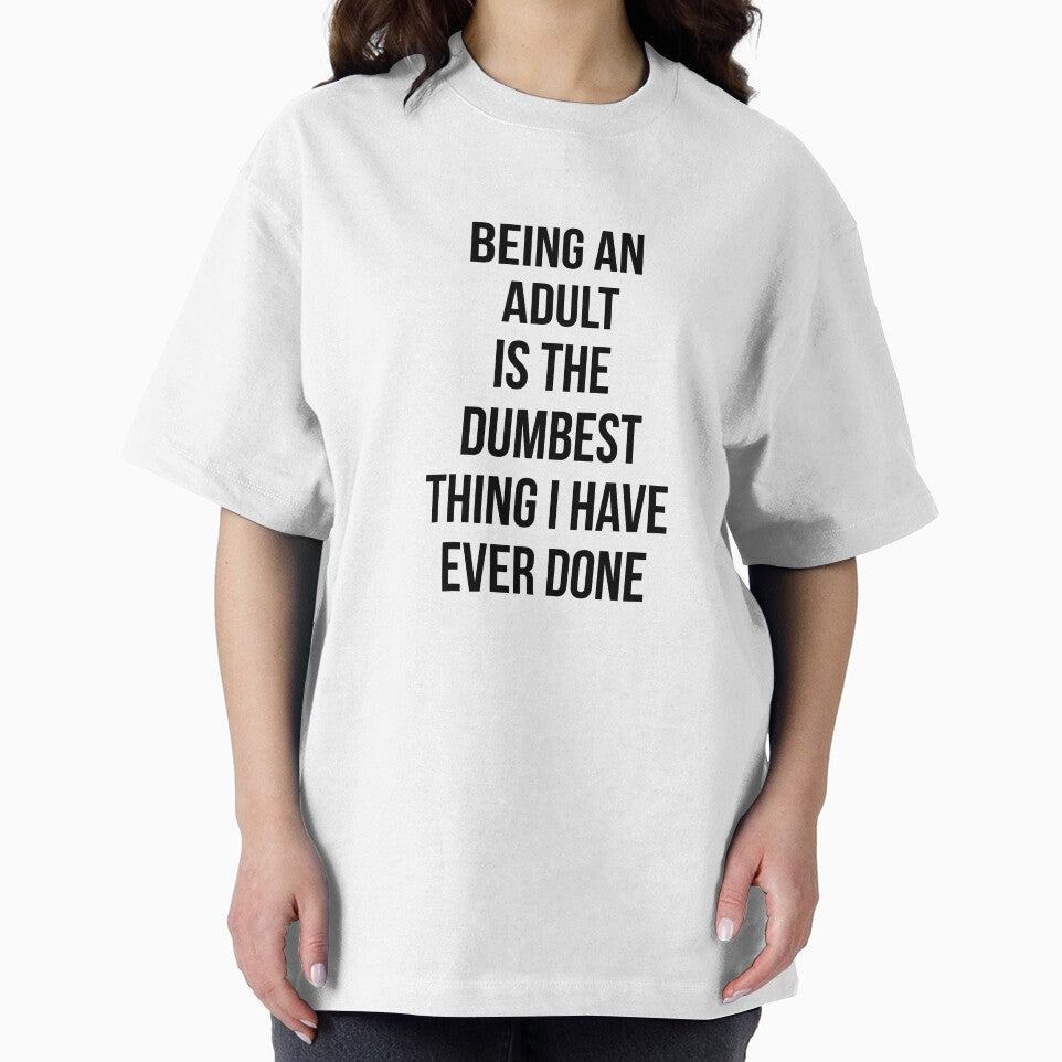 Adulting is Dumb - All Caps by Britt Buzan