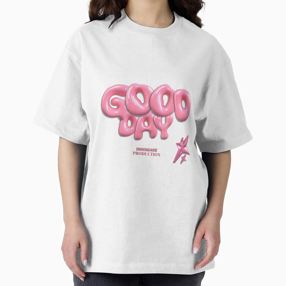 Pink 3D Typography Aesthetic Design by HIGHSQUARE
