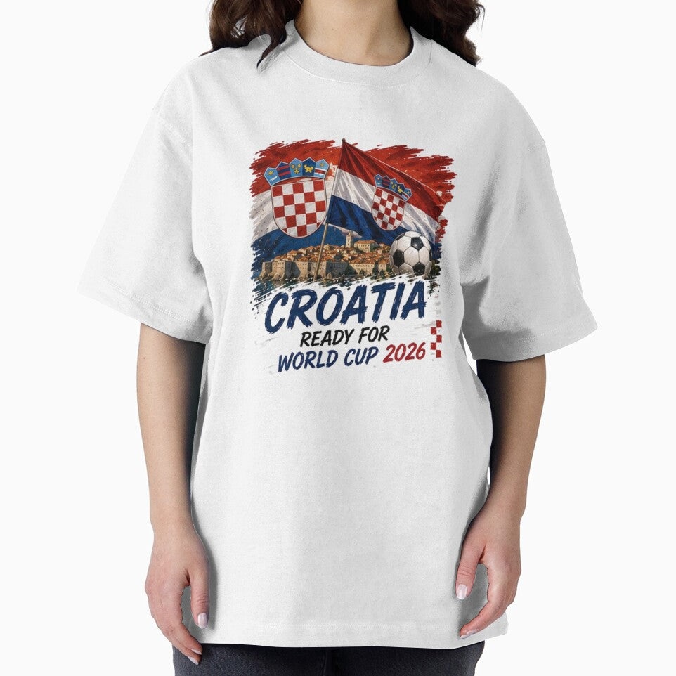 Croatia Football Fan World Cup 2026 Design by Pixanova