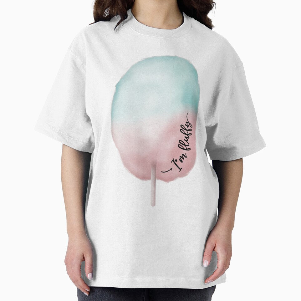 I’m a fluffy pink and blue cotton candy by AdventuresOy