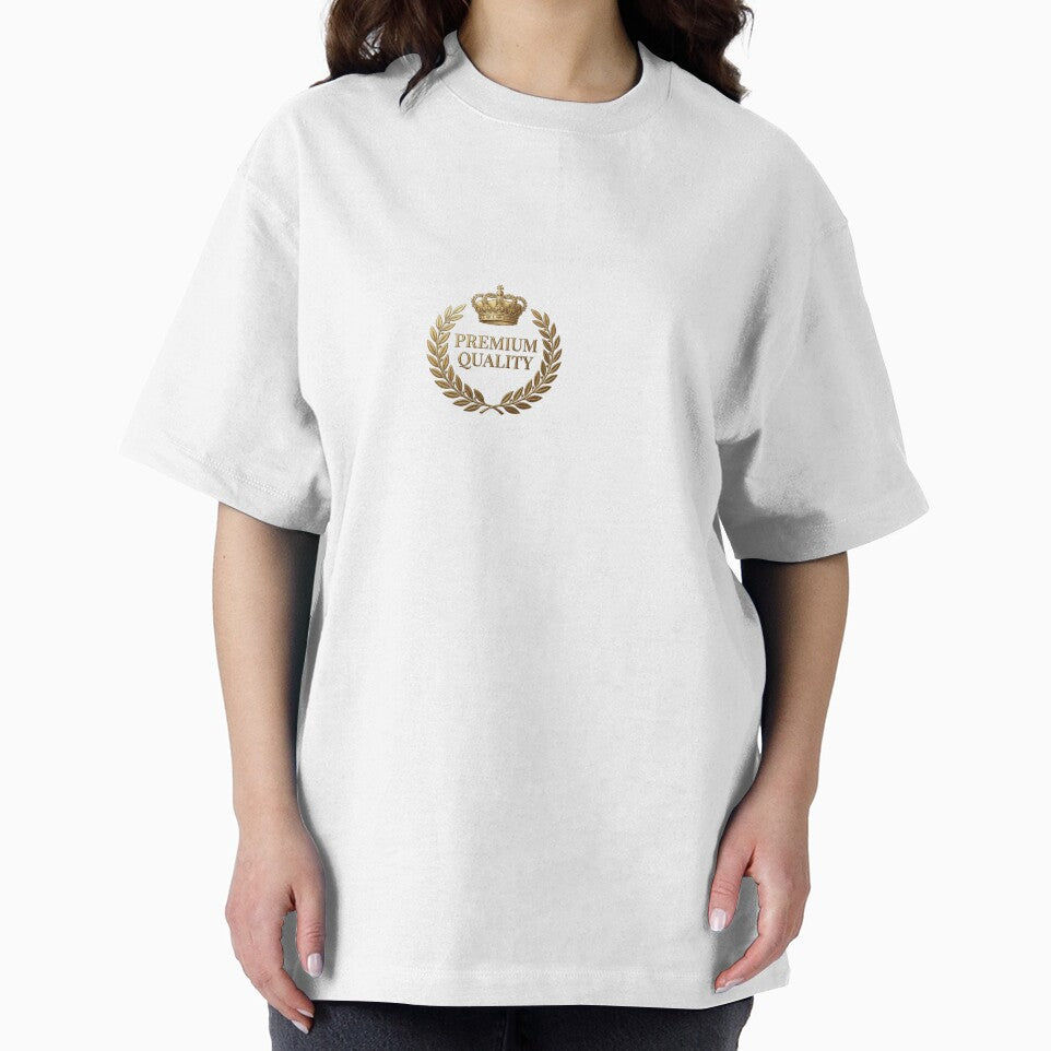 Premium Quality Laurel Crown Gold Badge by BinAlgoPix