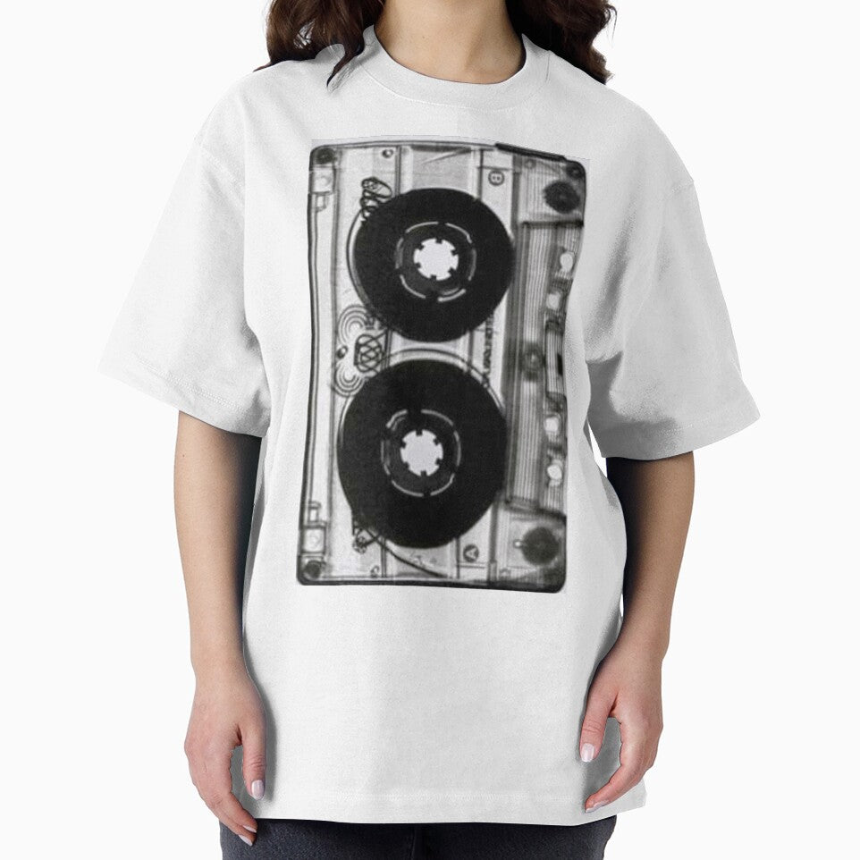 Music Audio Cassette Design T-shirt by storeInsight