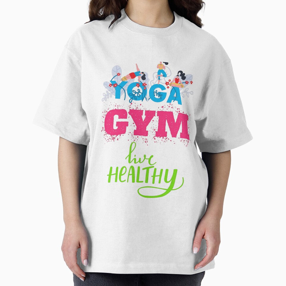 Live Healthy Graphic Printed T-Shirt by KARSCORP
