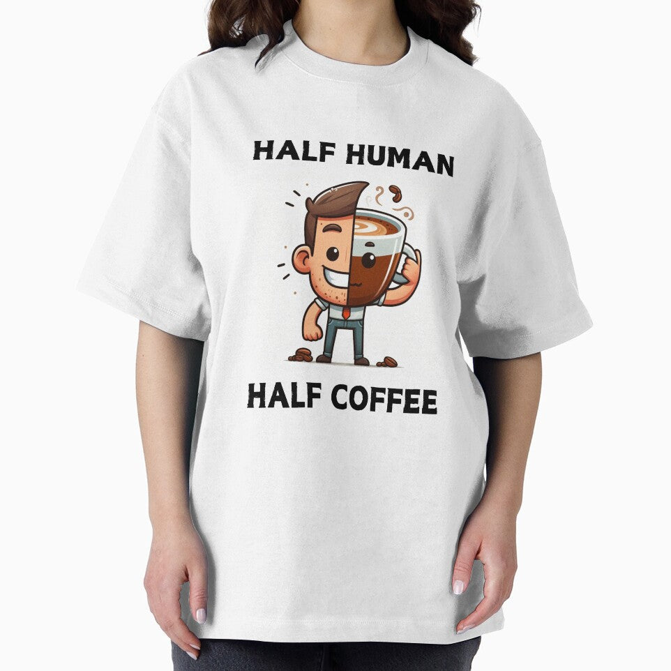Half human half coffee by NanaCrafted
