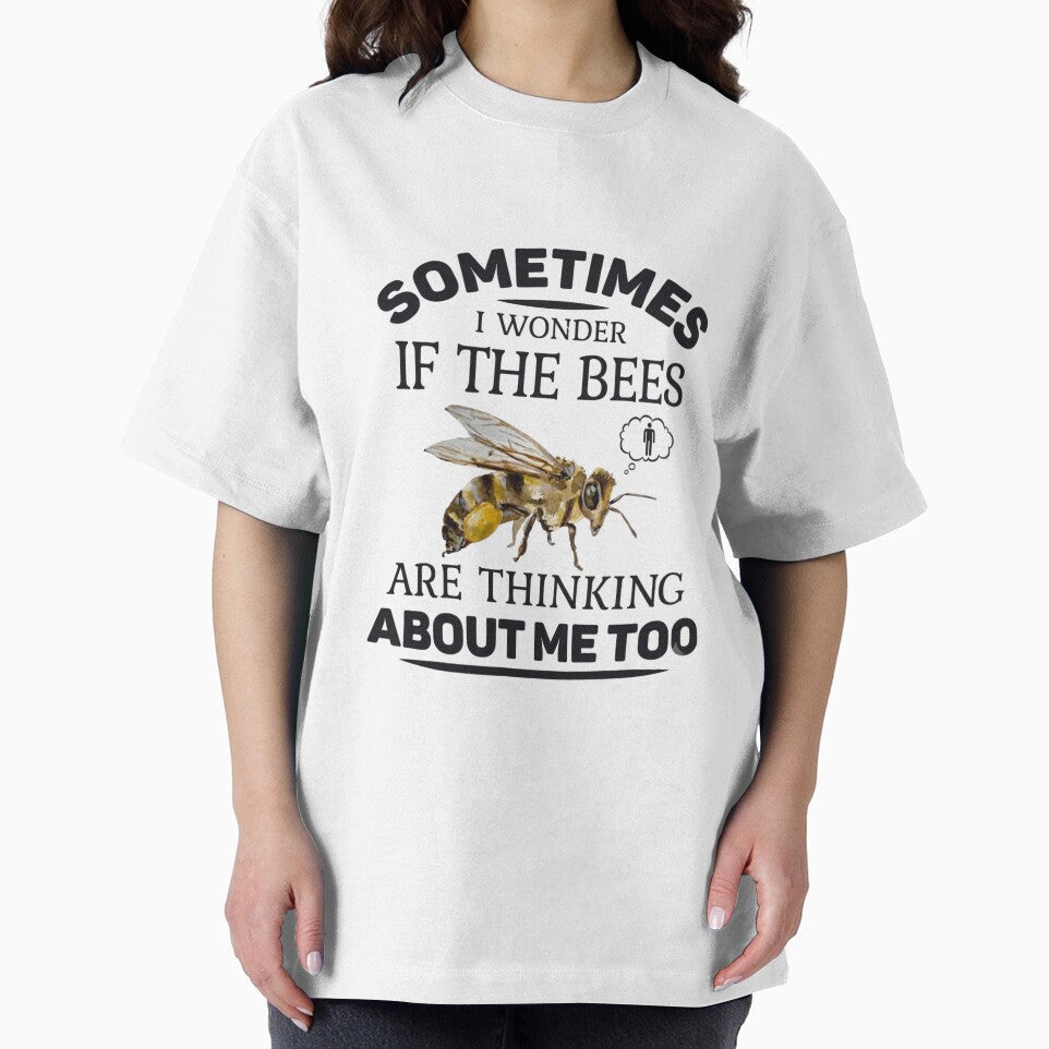 Thinking About Bees Funny Honeybee Meme by HBDStudio