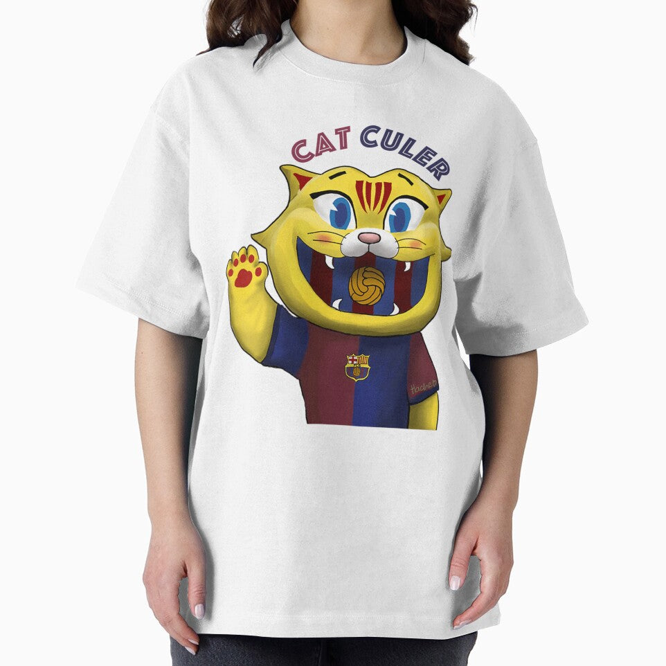 Cat Culer Fcb Mascot With Font by FarisLejla