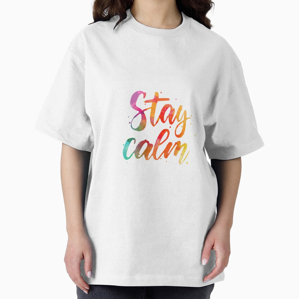Classic Crew Neck Comfortsoft Stay calm by MatrixCreation