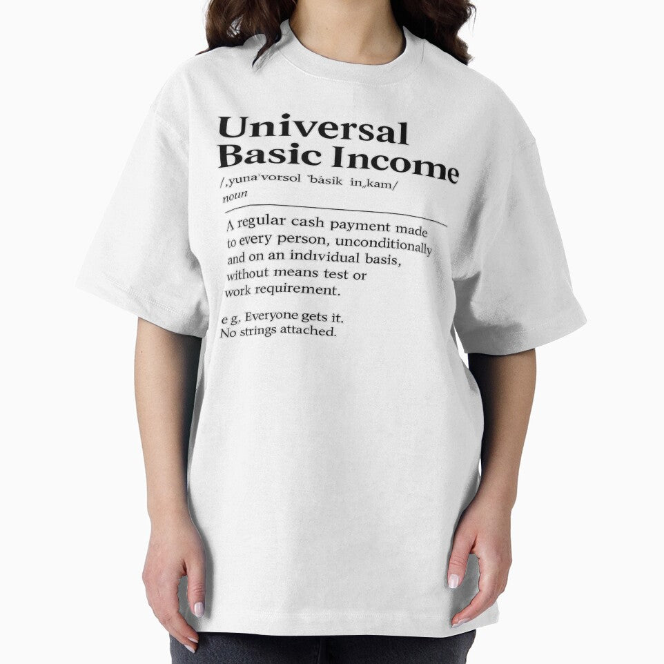 Universal Basic Income Dictionary Style Defintion by SociProgress