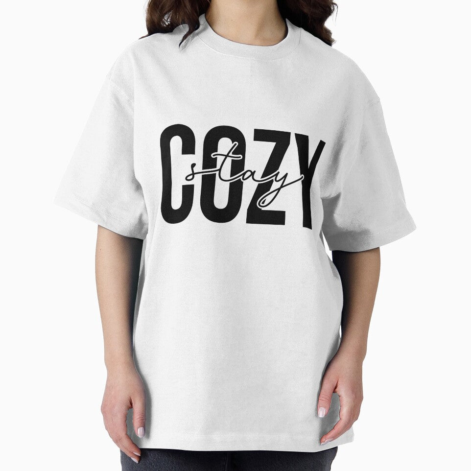 Stay cozy t shirt by Cuteartdesignz