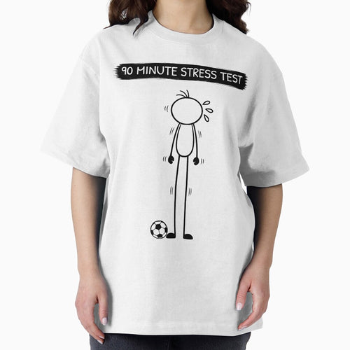 90 Minute Stress Test Funny Football Fan by Pebl-Co