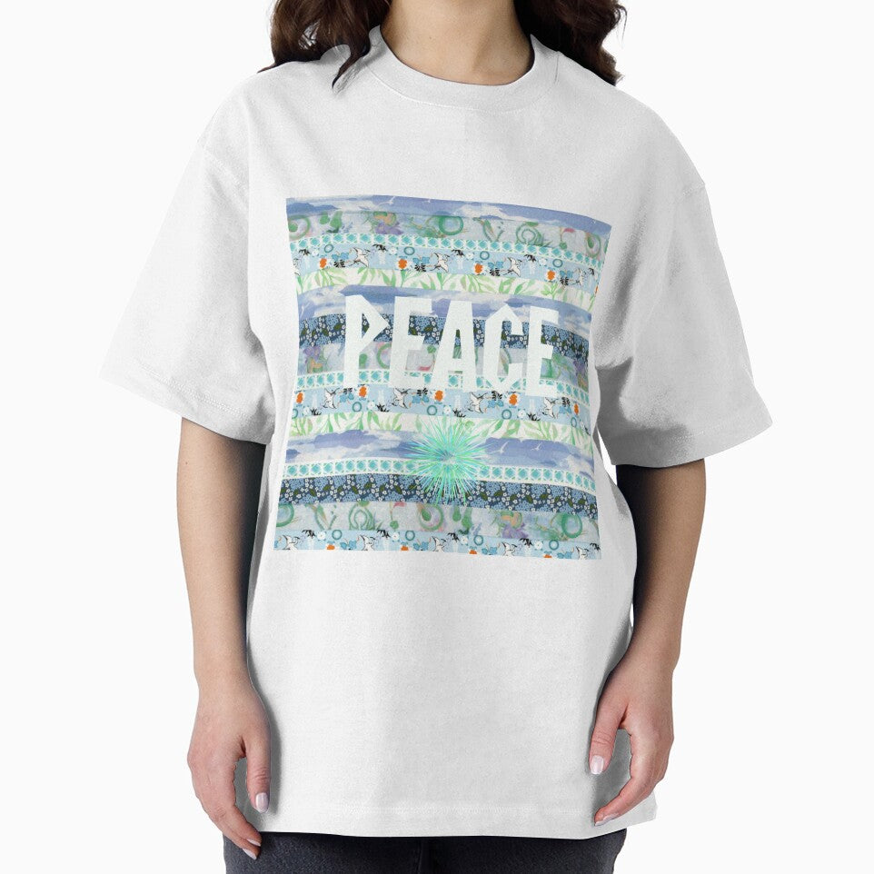 "Peace" in blues by TabbysShop