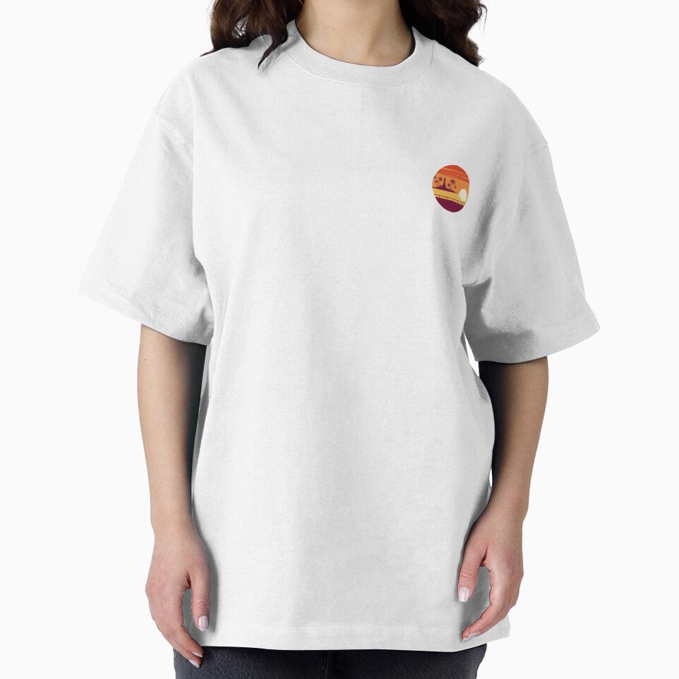 Sunset Pocket Patch T-Shirt for Men and Women by AllStarMerch
