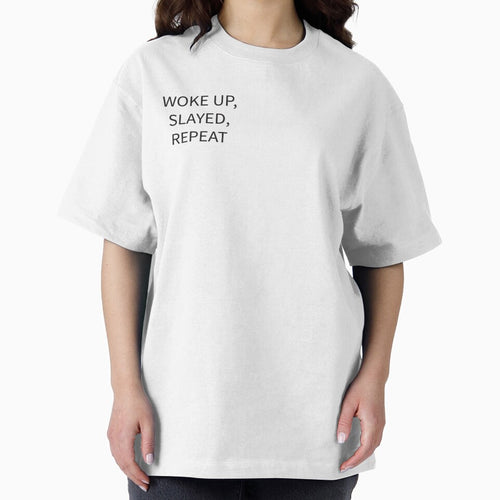 "Woke Up, Slayed, Repeat Collection" by yara.lahdo