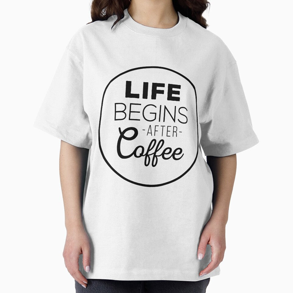 Life Begins After Coffee T-Shirt for Men and Women by AllStarMerch