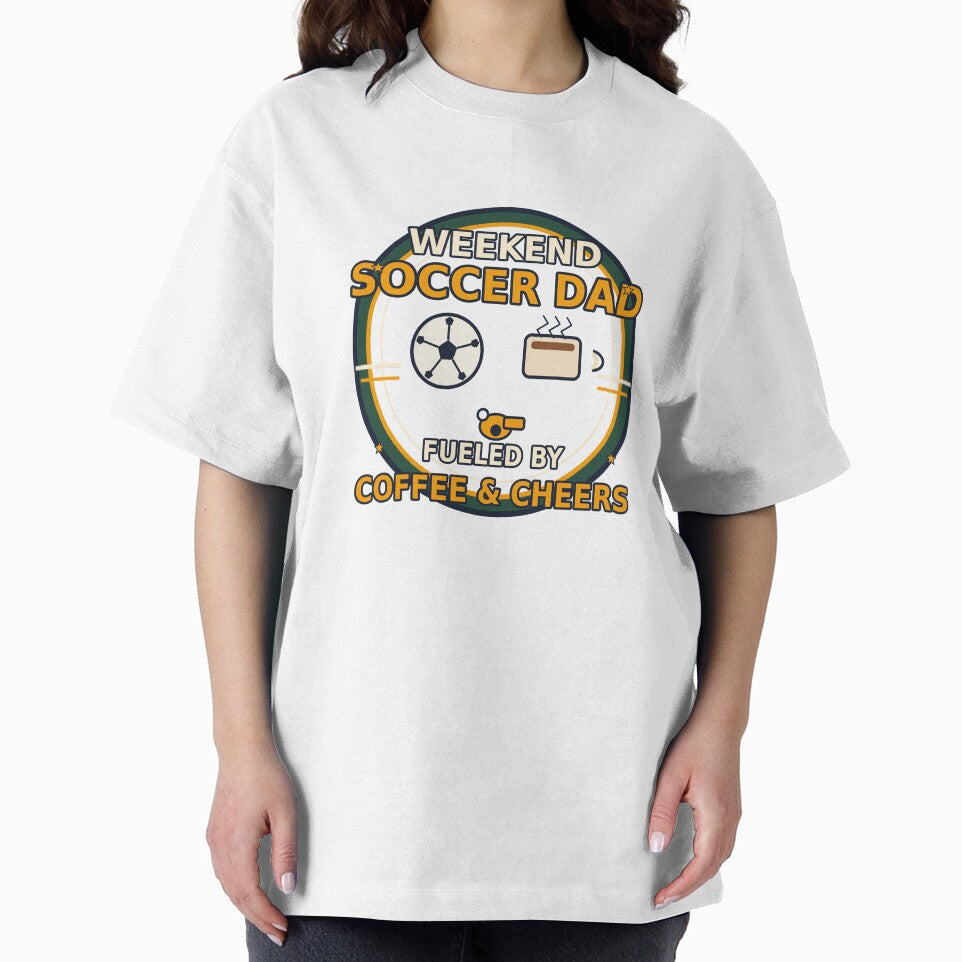 Weekend Soccer Dad Fueled By Coffee And Cheers by Concrete Coffee Studio