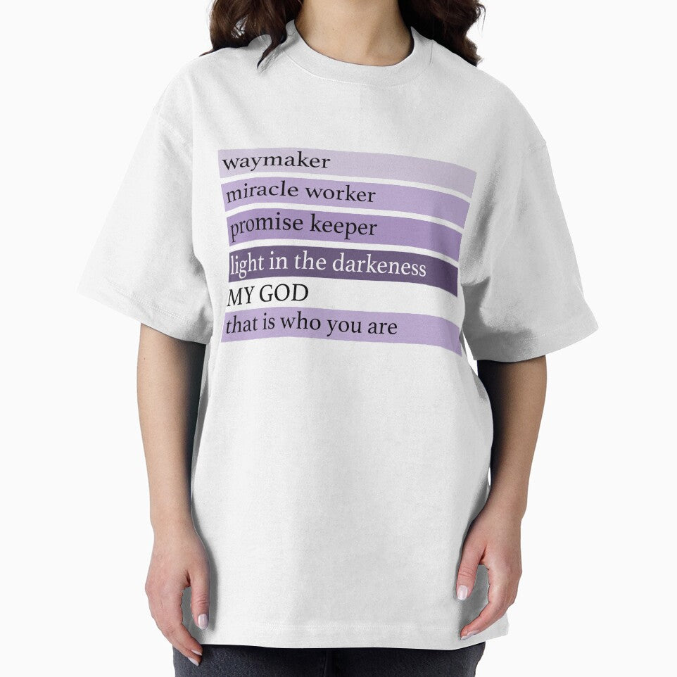 Waymaker, Miracle Worker, Promise Keeper by Katie Creative Designs