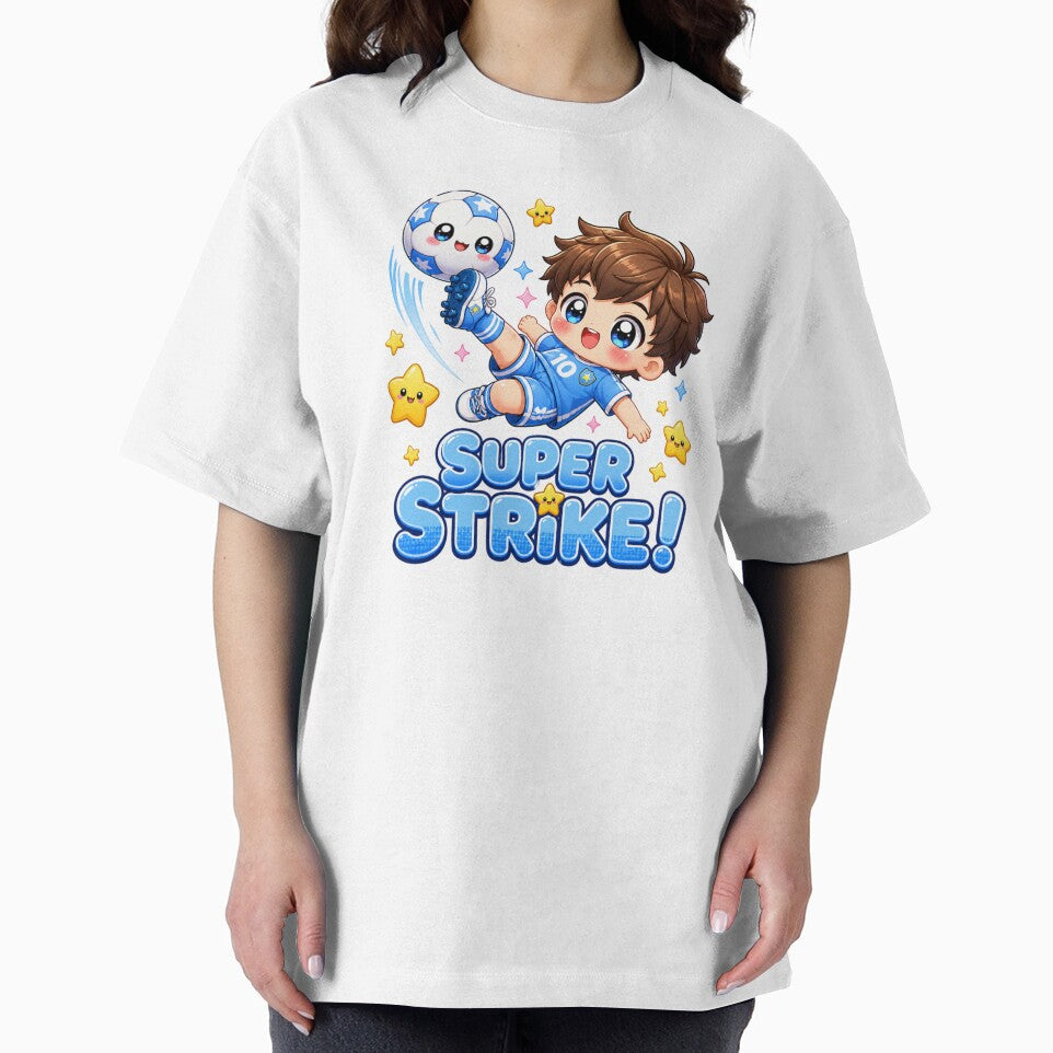 Kawaii Soccer Boy Super Strike | Cute Anime Youth Sports Aesthetic by Dulxoz