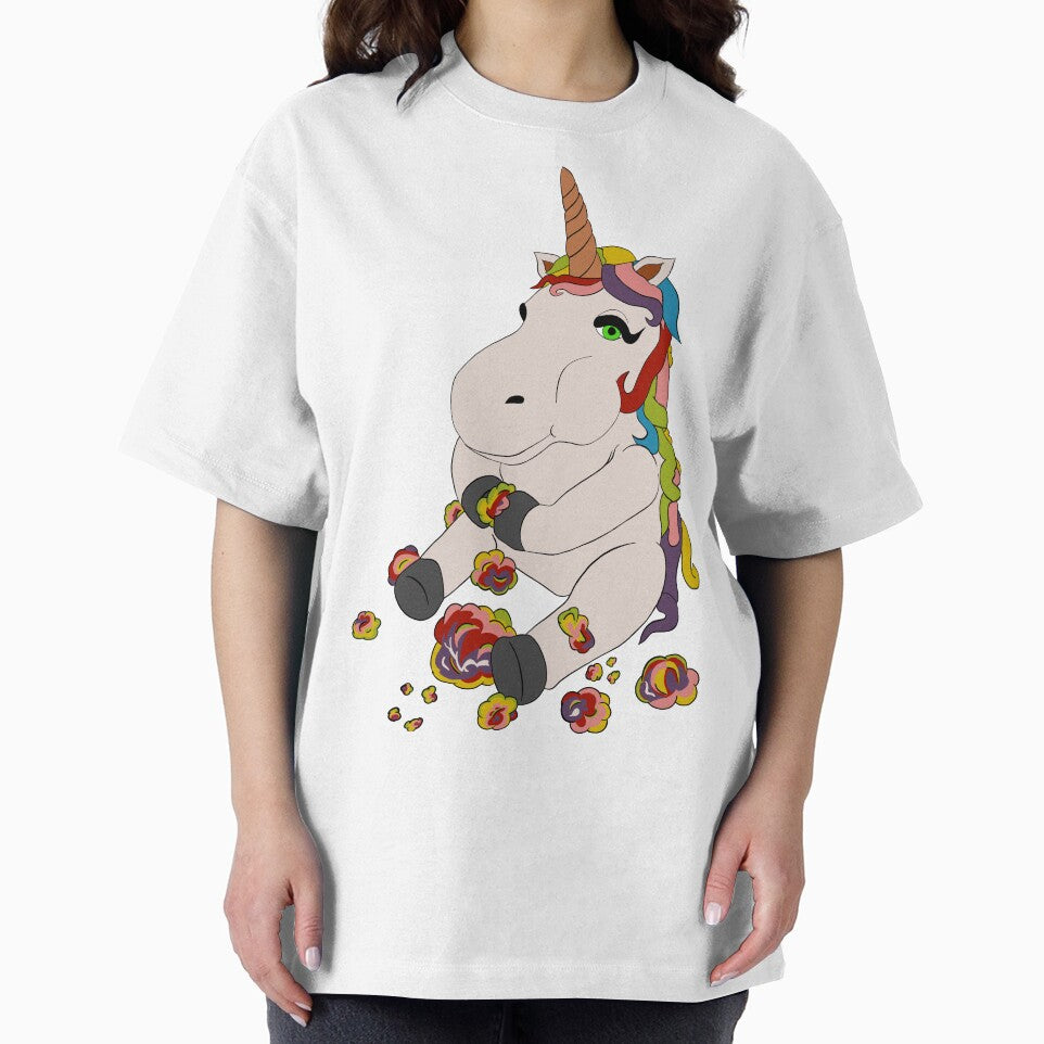 sweet unicorn eats rainbow cotton candy by ro83land