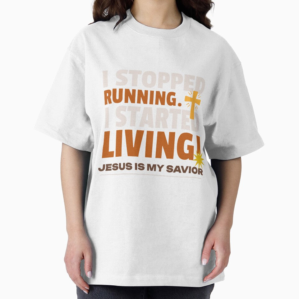 STOP RUNNING - START LIVING by LBVCreative