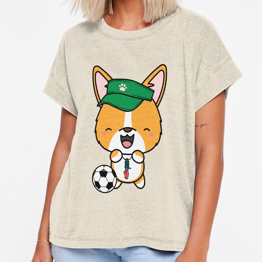 Soccer Player Corgi by Pet Station