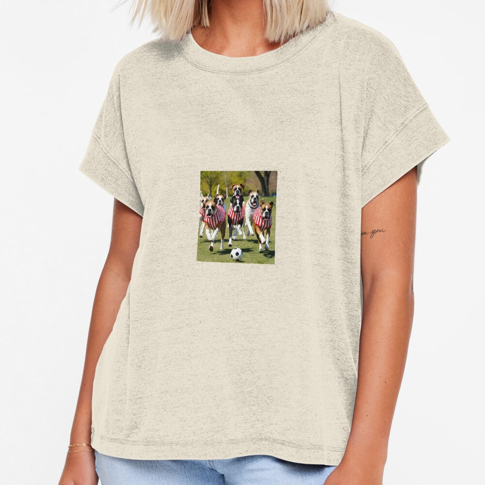 Boxers love football too! Soccer and Dog Lovers - Sunderland, Sheffield United, Southampton - Any dog, any colour by Humour House Designs