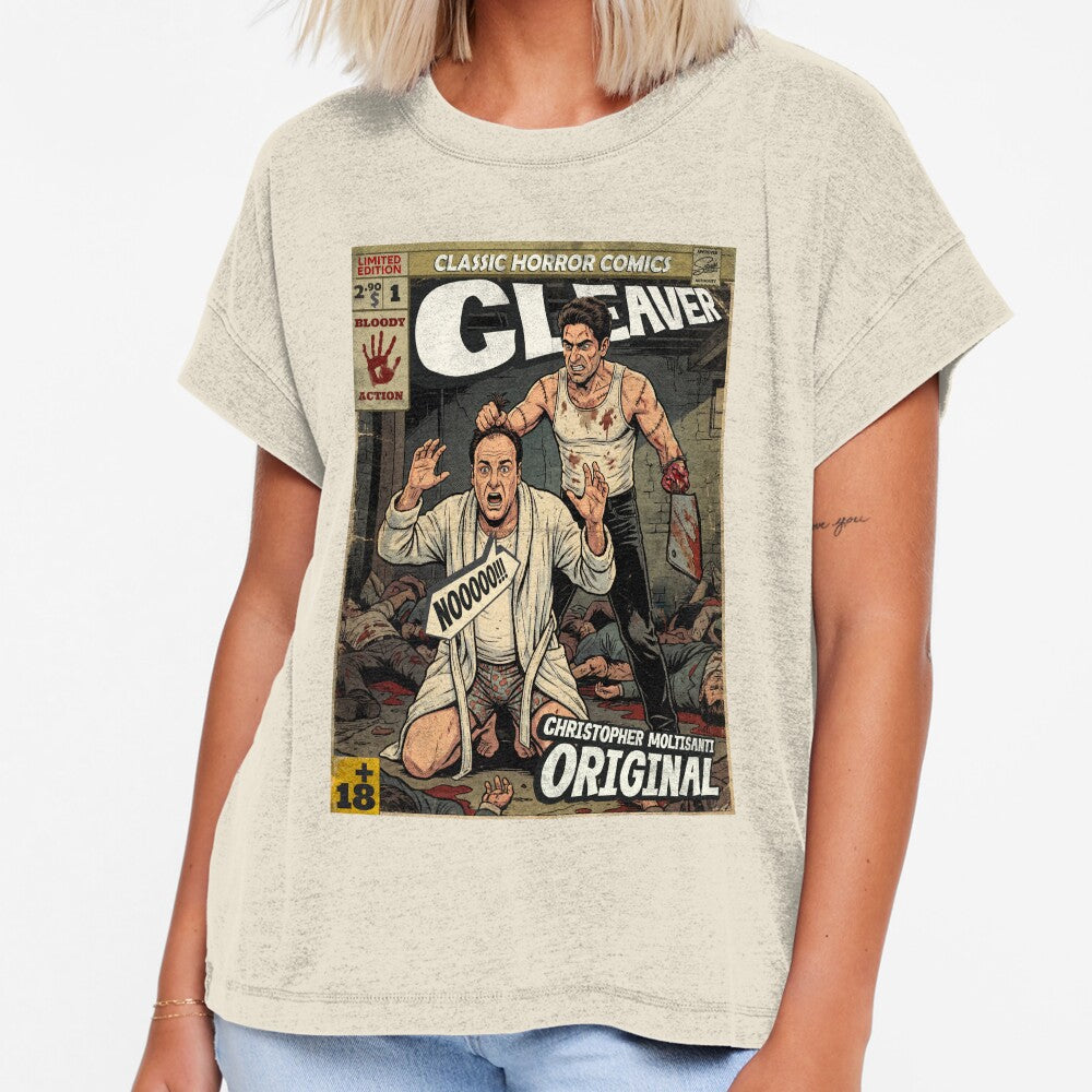 The Cleaver (The Sopranos) Vintage Comic Cover Art by Back2Collage