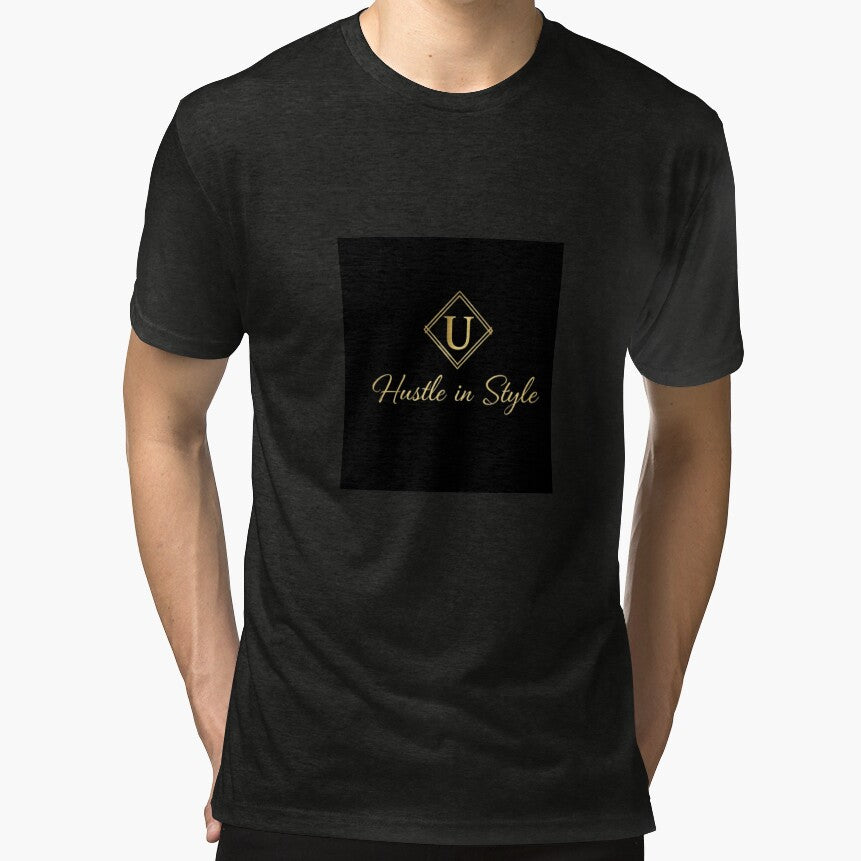 Hustle in Style - Luxury Gold Diamond Emblem by ULLIVIERI by ULLIVIERI