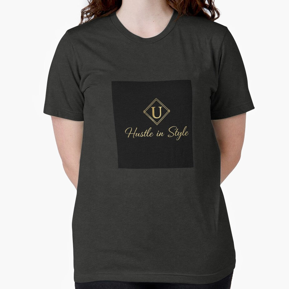 Hustle in Style - Luxury Gold Diamond Emblem by ULLIVIERI by ULLIVIERI