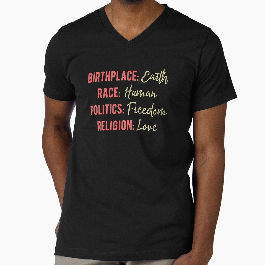 Birthplace Earth Race Human Politics Freedom Religion Love Citizen Of The World Equality Inspirational by alenaz